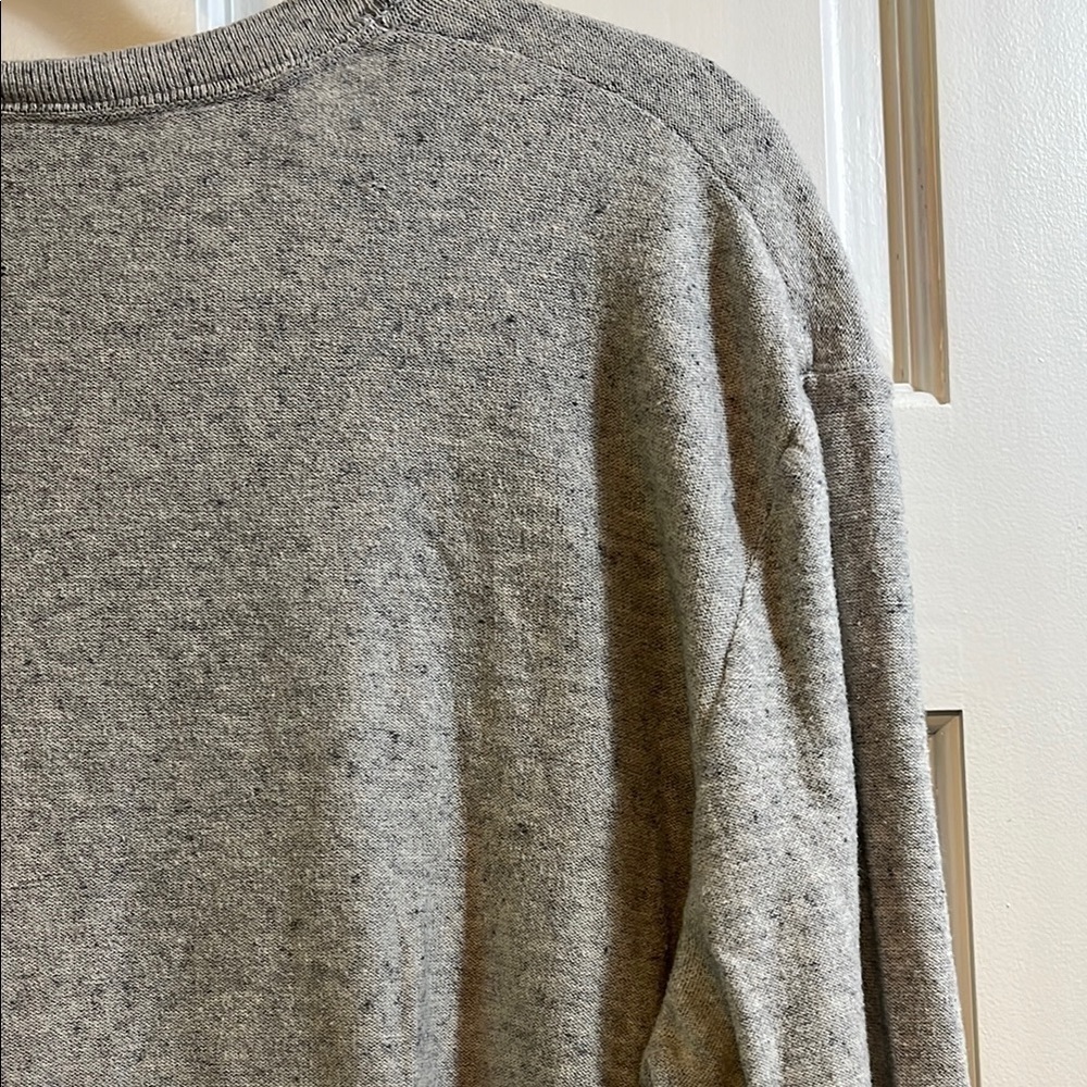 Wesc Knuby Heather Gray 100% Cotton Casual Crew Neck Sweater - Size Large - Picture 11 of 16